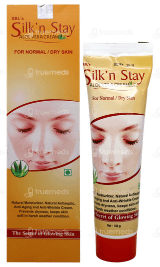 Sbl Silk N Stay Aloe Vera For Normal/Dry Skin Cream 100Gm